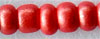 Pärla 9/0 CZ Rocaille, nr 202965 Korall Röd Metallic Frost