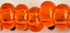 Pärla 9/0 CZ Rocaille, nr 20206 Orange Transparent