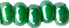 Pärla 9/0 CZ Rocaille, nr  20278 Grön Opaque Lyster