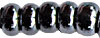 Pärla 9/0 CZ Rocaille, nr 202326 Kox Grå ( är liten 2,45 mm)