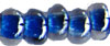 Pärla 9/0 CZ Rocaille, nr 202547 Mörk Blå Crystal Colour Line