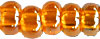 Pärla 9/0 CZ Rocaille, nr 202712 Gyllen Transparent Lyster