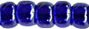 Pärla 9/0 CZ Rocaille, nr  202803 Mörk Blå Transparent Lyster