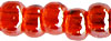 Pärla 9/0 CZ Rocaille, nr  202805 Orange Transparent Lyster