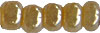 Pärla 9/0 CZ Rocaille, nr  202807 Aprikos Pärlemo (hudfärg)