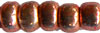 Pärla 9/0 CZ Rocaille, nr 202808 Ljus Rosa Metallic