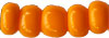 Pärla 9/0 CZ Rocaille, nr  20282B Orange Opaque