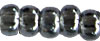 Pärla 9/0 CZ Rocaille, nr  202802P Grå Transparent Lyster