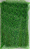 Pärla 15/0 TOHO, nr 856 Grön Transparent Frostad ca 20 g
