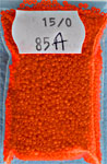 Pärla 15/0 TOHO, nr 85A Mörk Orange Opaque ca 10g