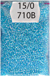 Pärla 15/0 TOHO, nr 710B Blå Transparent Irislyster ca 20 g