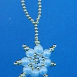 Enkelmönster 1986067 Stjärna. 4cm