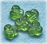 Glaspärlor Grön 10mm 10st