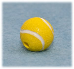 Tennisboll Plastpärla 14mm 1st