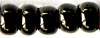 Pärla 8/0 CZ Rocaille, nr 20809 Svart Opaque ca 40g