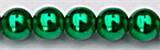 Romarpärla Vax 8 mm Grön ca 25 st