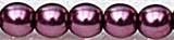 Romarpärla Glas 4 mm Lila Rosa ca 115 -120 st
