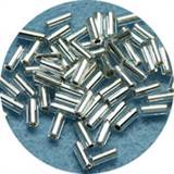 Rörpärlor 4/5 mm Silver Silverline 10 gram