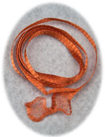 Magic Ribbon 6mm Orange 1m.FÖRR 39kr NU