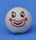 Vadd Kula med ansikte (Clown) 22mm 5 st