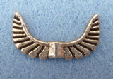 744032 Vinge Metall 19 mm Antik Silverfärgat 1st