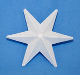Styropor Stjärna 15/17 cm med 6 spetsar
