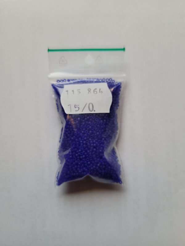 Pärla 15/0 TOHO, nr  864 Blå frostad ca 20g