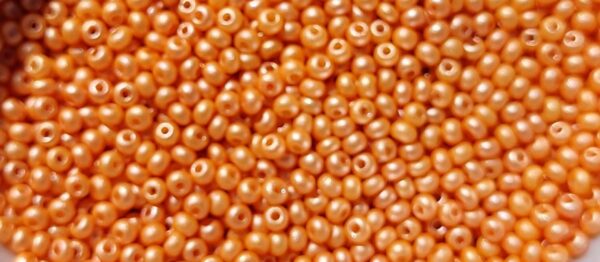 Pärla 11/0 CZ Seed bead, nr 22005 LjusOrange