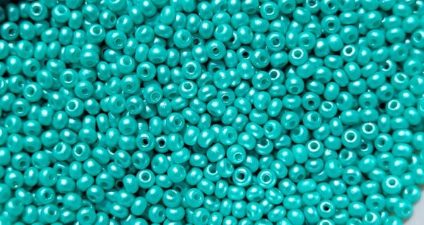 Pärla 11/0 CZ Seed bead, nr 22016 Ljus Grön