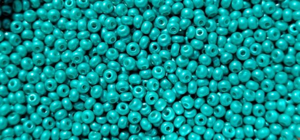 Pärla 11/0 CZ Seed bead, nr 22017 Grön