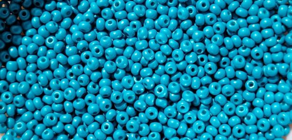 Pärla 11/0 CZ Seed bead, nr 22018 Blågrön