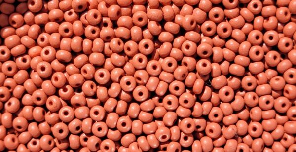 Pärla 11/0 CZ Seed bead, nr 22m07 Brun Matt