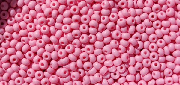 Pärla 11/0 CZ Seed bead, nr 22m10 Rosa Matt