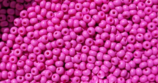 Pärla 11/0 CZ Seed bead, nr 22m13 RödLila Matt